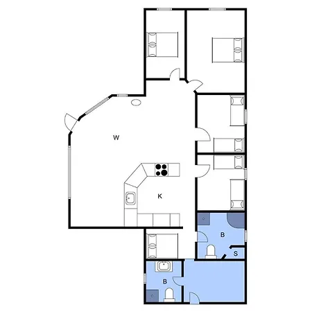 Vakantiehuis Ll222-humble-aeblevaenget-6 *